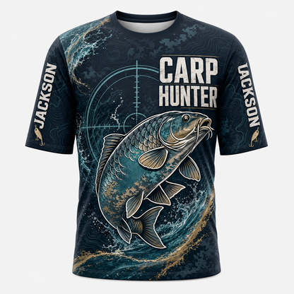 Carp Hunter AOP Tee — Personalized Name Sleeves - Personalized T-Shirt - All Over Printed 9703c771-c5fc-428c-916c-c8599283c96e.png