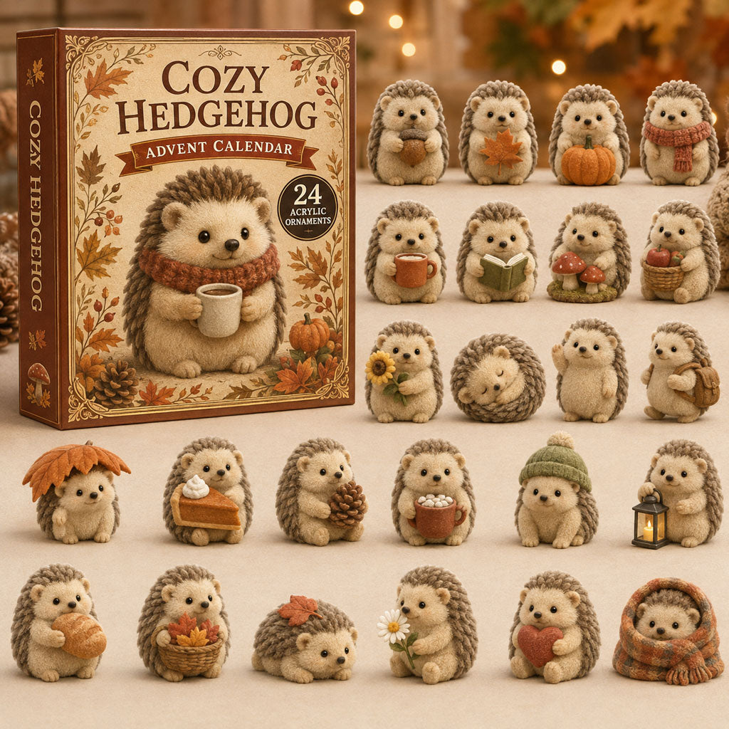Cozy Hedgehog Advent Calendar 2026 - 24-Day Festive Countdown, Acrylic Charms Blind Box - Gift For Hedgehog Lovers 97a2f809-7ee6-4694-8913-9060f4e71dea-hedhoge.jpg