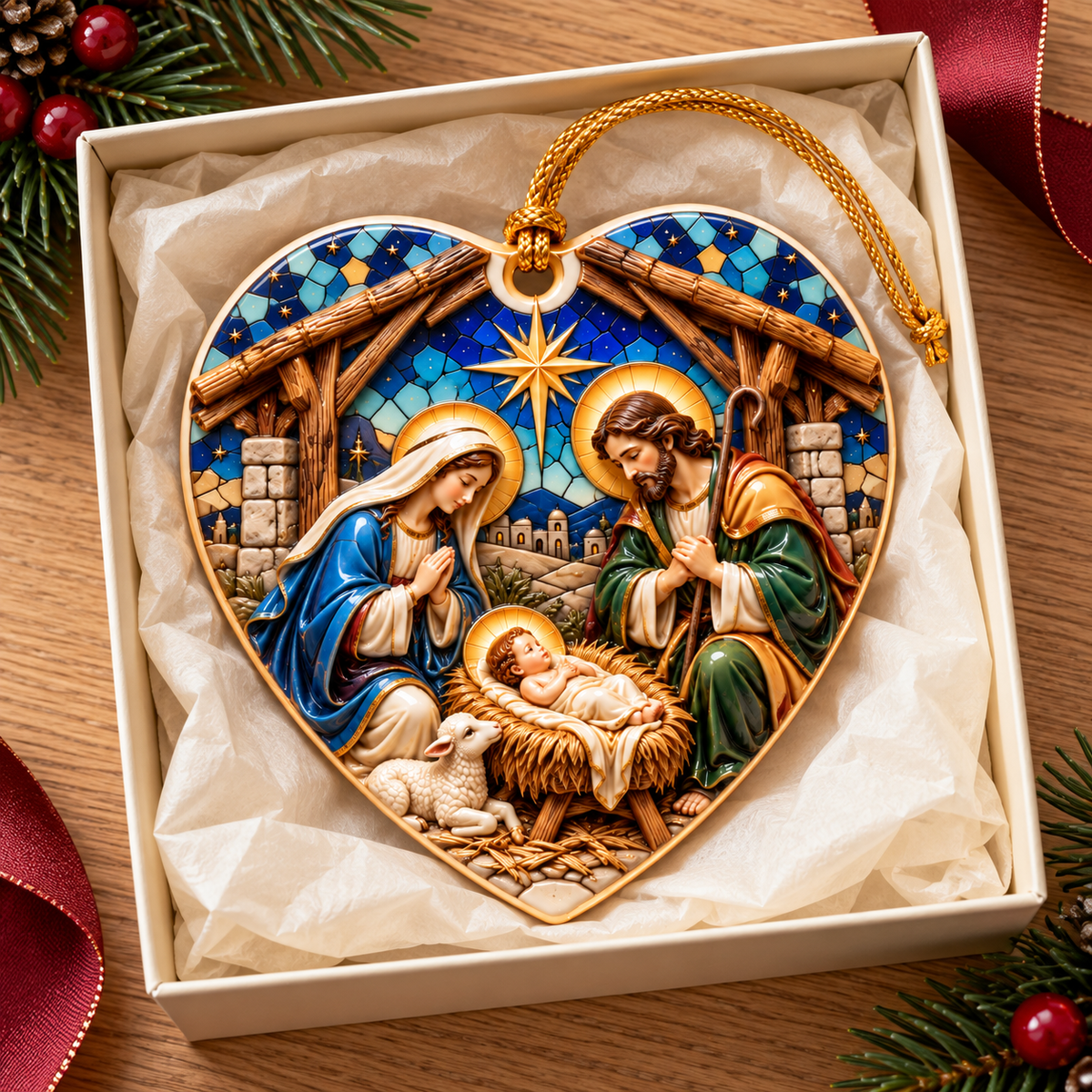 Holy Family Nativity Heart Christmas Ornament – Baby Jesus, Mary & Joseph Keepsake, Religious Christmas Decor & Christian Gift 97c0d8eb-fadf-4b1c-964c-7b2c37eecc13-Qu-tim-Th-nh-gia-trong-h-p-qu-4.png