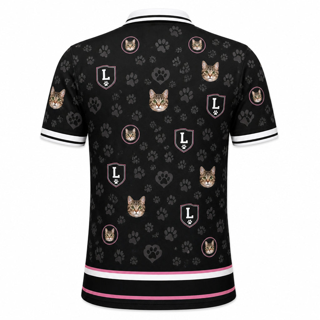Cat Mom Custom Photo - Back view