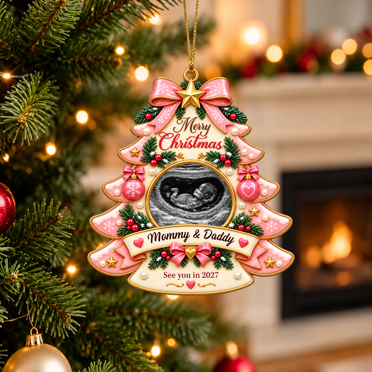 Ultrasound Photo  - Personalized Newborn Ornament - Real 3D Raised Ornament 98821d7c-756f-45c4-a12f-1d91a9f22fd9-1-3-.png