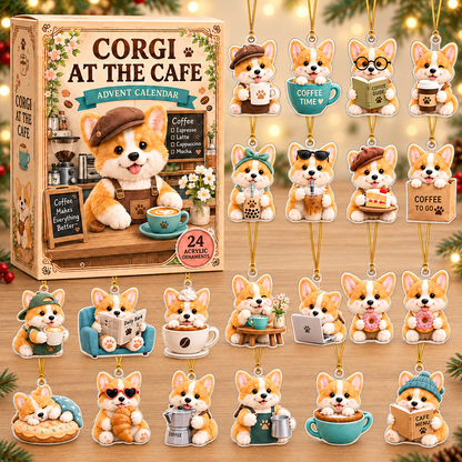 Corgi At The Cafe Advent Calendar 2026 - 24-Day Festive Countdown, Acrylic Charms Blind Box - Gift For Corgi Lovers 99485e46-d7e7-4472-a8ee-ddc82b4906d7-cafe-corgi.png