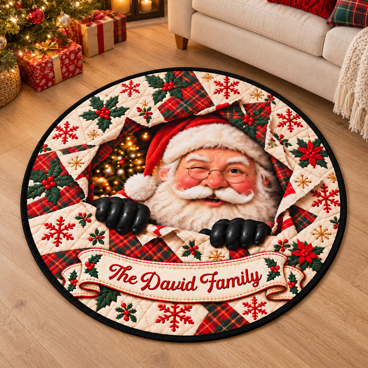 Surprise And Merry Christmas 3D Illusion Quilted Rug - Personalized Quilted Mat 99662fc3-7852-442a-a35f-c81195a27fb8-1-1-.jpg