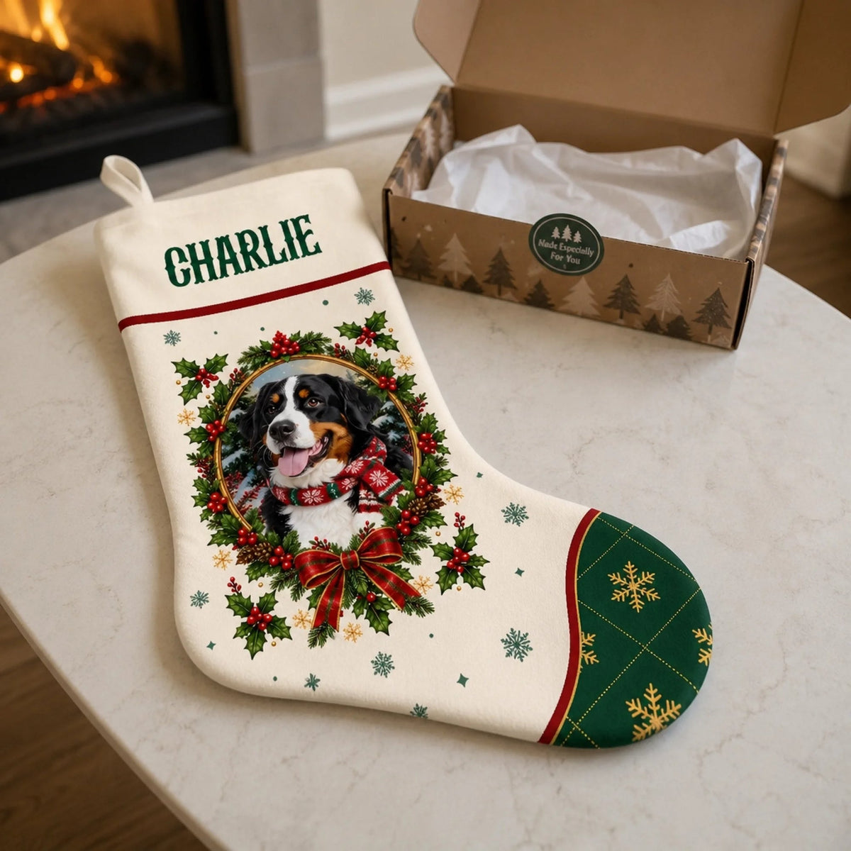 Custom Pet Photo And Name Christmas Gifts For Pet Lovers, Pet Owners - Personalized Stocking 997bb1f5-5822-4f20-8915-a6943e2375a5-6acdea2fcf6c5.jfif