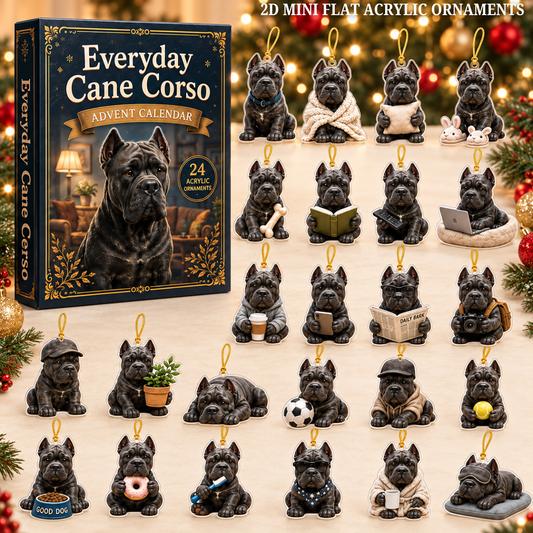 Everyday Cane Corso Advent Calendar 2026 - 24-Day Festive Countdown, Acrylic Charms Blind Box - Gift For Cane Corso Lovers 99d62f19-5c2a-4062-9ec9-b68746d6b8f5-cane-corso-text.png
