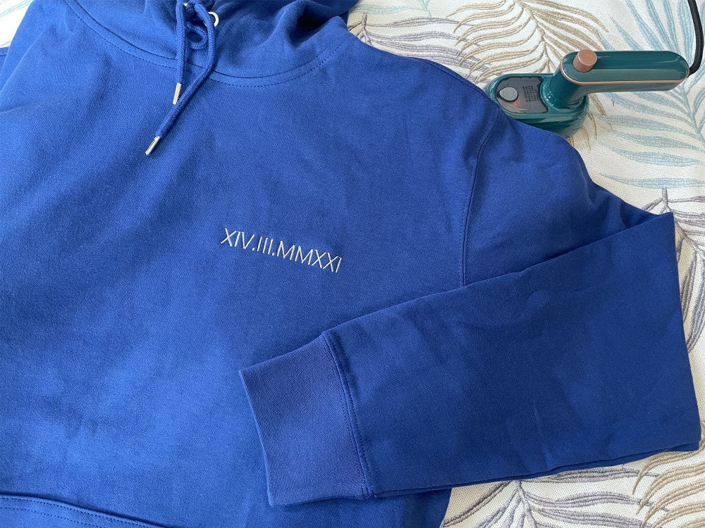 Personalized Roman Numeral Anniversary Hoodies, Custom Embroidered Date Hoodies, Wedding Crewneck Sweatshirt, Matching Couple Jumper Gift 9_7c026b53-084a-4ac9-8606-2b67ec5401f9.jpg