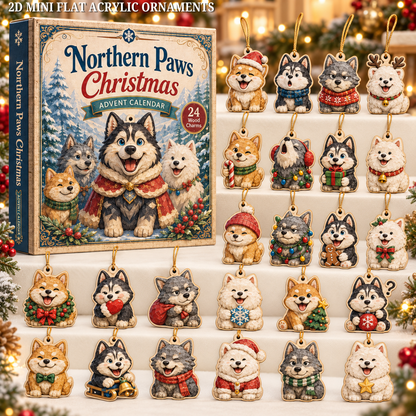 Northern Paws Christmas Advent Calendar 2026 - 24-Day Festive Countdown, Wooden Charms Blind Box - Gift For Animals Lovers 9a780631-a253-4a73-963d-f156064dcf5c-dog-text.png