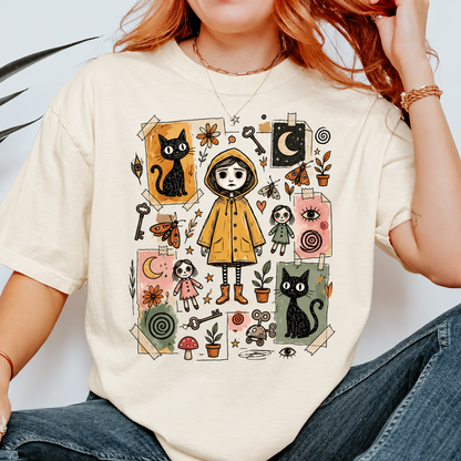 Lost in the Other Side Spooky Girl T-Shirt – Whimsical Black Cat & Key Graphic Tee, Cute Creepy Halloween Shirt for Dark Fantasy Lovers 9b4b9645-68c2-4392-a898-6ac474632029-oa-c-b-.png