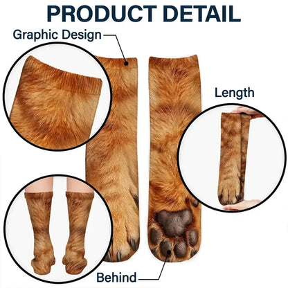 Gag Gift For Pet Lovers - Personalized Funny Feet Paws Socks 9b595da5-71e6-4d05-988d-e4889c792796-MK7_69312a6c-ffcb-49b6-8756-13e1909c4d61.jfif