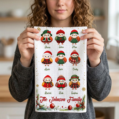 Funny Birds Decoration Christmas - Personalized Kitchen Towel, Christmas Gifts 9c1e0c69-c934-426a-aa94-0e4991b76711-5-1-.png