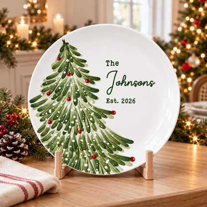 Personalized Family Christmas Tree Housewarming Gift-Custom Christmas Plate-Xmas Decor 9d1d83db-4e3b-4fd4-892b-4b5b1f335e9b-banner-1.png