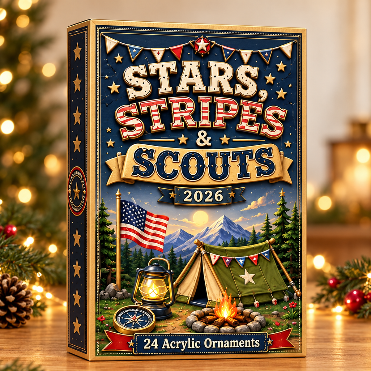 Stars Stripes & Scouts Advent Calendar 2026 - 24-Day Festive Countdown, Acrylic Charms Blind Box - Gift For Scouts, Family & Friends 9d29d1e8-0665-4537-9d47-3635d32c6eae-star-box.png