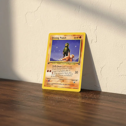 Abandoned Baby Monkey Plush Card Cute Monkey Trading Card Art