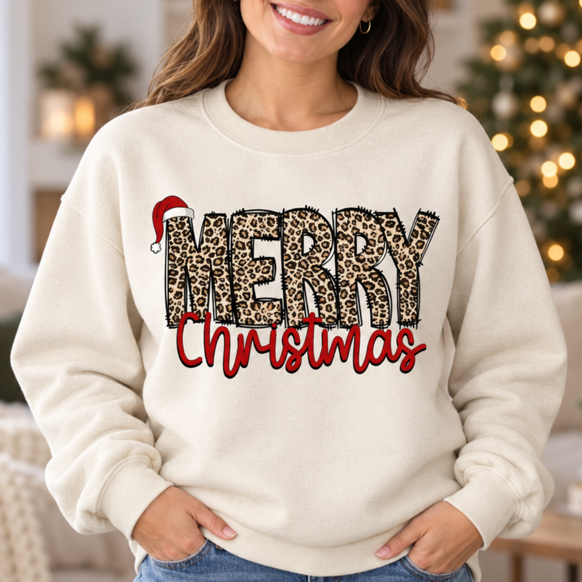 Leopard Christmas Shirt, Merry Christmas Shirt, Christmas T-shirt, Christmas Family Shirt, Christmas Gift, Holiday Gift, Leopard Shirt 9e7819f2-ab30-4835-813c-433ea37ef231-1.png