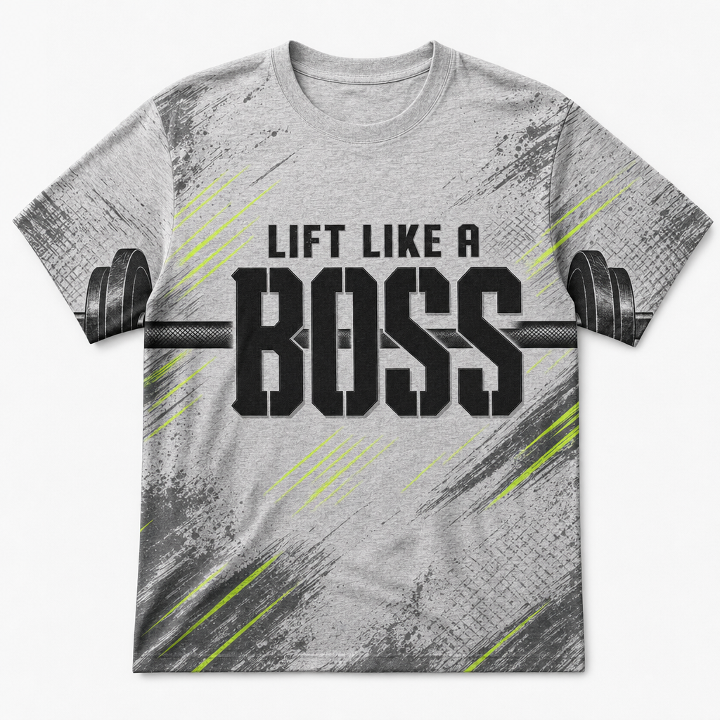 Lift Like a Boss — Athletic AOP Tee - T-Shirt - All over printed 9ec59dd6-6b64-4daf-adc5-0dd05997fe73.png