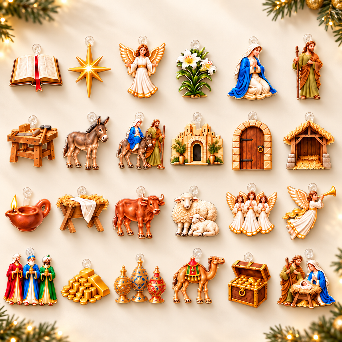 Christian Nativity Advent Calendar 2026, 24 Days Christmas Countdown Calendar, Jesus Birth Story Decor, Faith Christmas Ornament Gift 9f03f697-2543-48b1-9ae6-4473dab4c489-B-24-m-t-treo-c-nh-Gi-ng-sinh.png