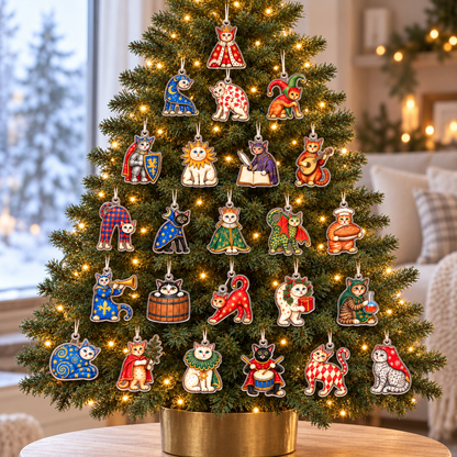 Medieval Cats Advent Calendar , 24 Acrylic Cat Charms, Christmas Blind Box, Whimsical Cat Lover Gift, Fantasy Holiday Countdown 9f798eb3-96f2-40e7-8314-b9e78f7faa45-C-y-th-ng-m-o-trung-c-m-a-ng-1.png