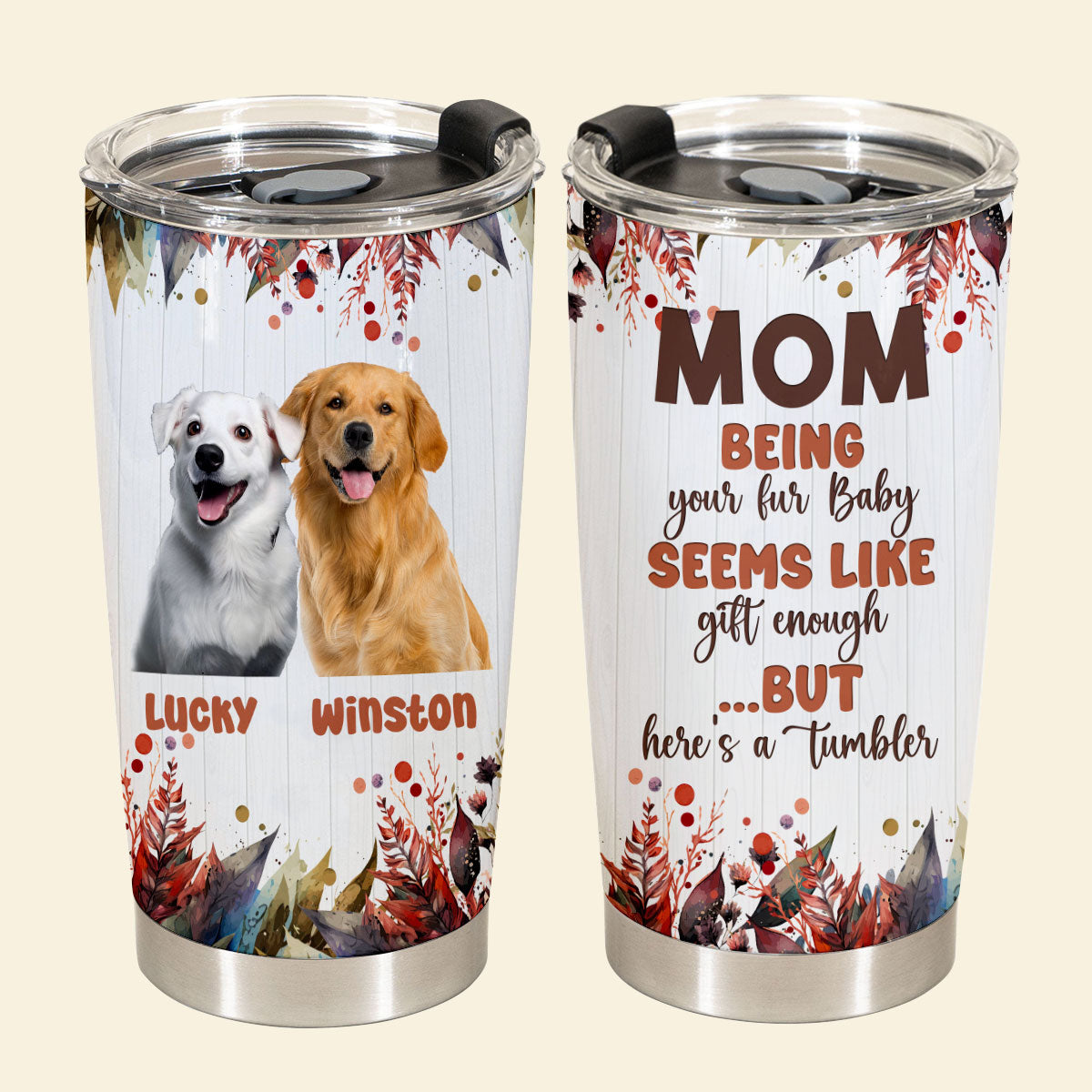A Fur Gift - Personalized Custom Dog Photo Tumbler A-Fur-Gift---2.jpg