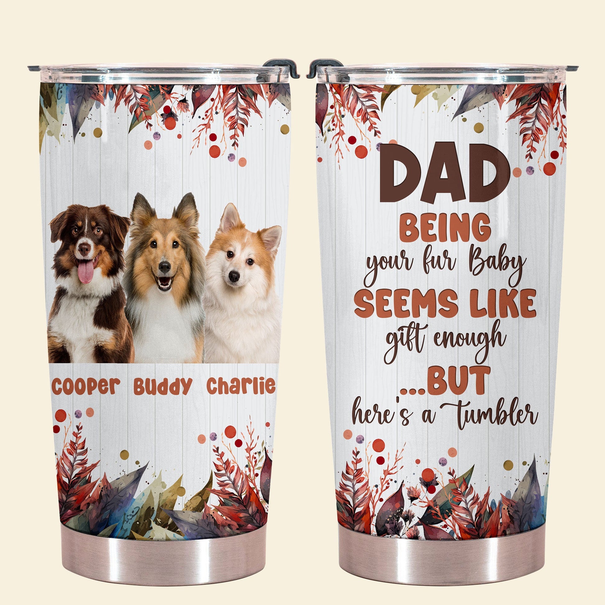 A Fur Gift - Personalized Custom Dog Photo Tumbler A-Fur-Gift---5.jpg