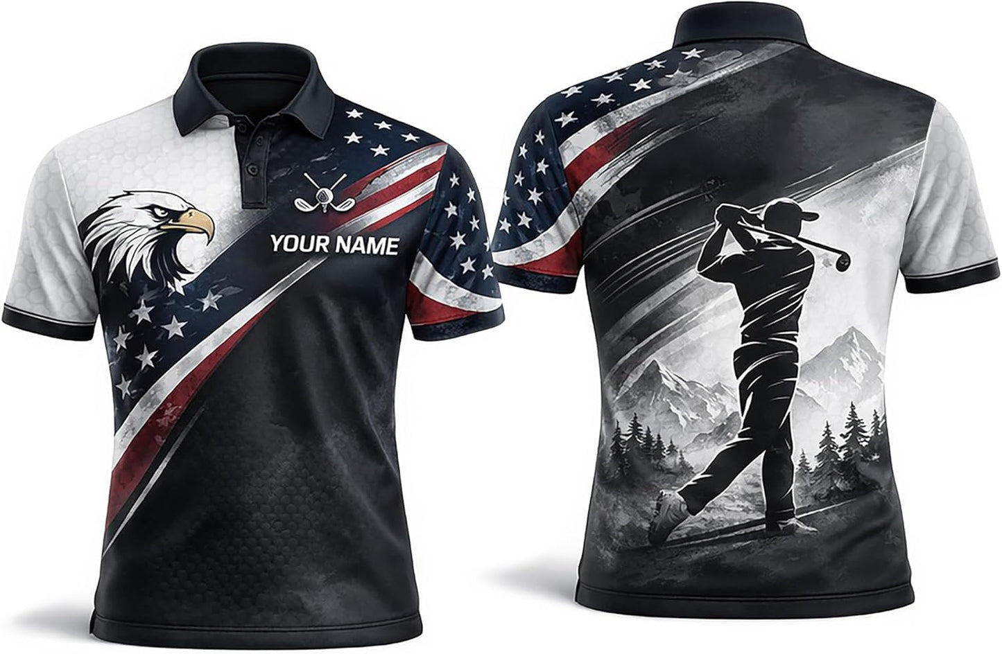 GIA26031602 AmericanFlagGolfPoloShirtEaglePatrioticCustomNameGolfShirtPerformancePoloforMen1.jpg