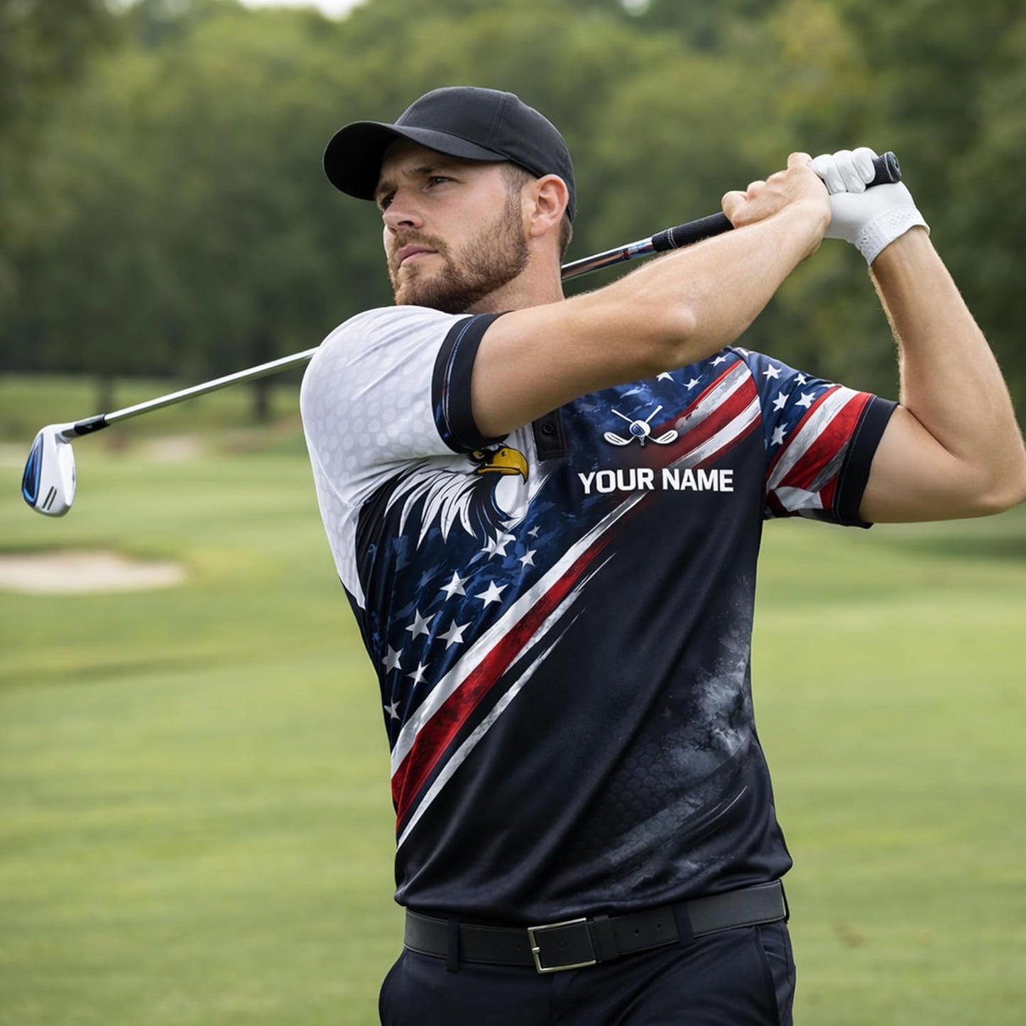 GIA26031602 AmericanFlagGolfPoloShirtEaglePatrioticCustomNameGolfShirtPerformancePoloforMen2.jpg