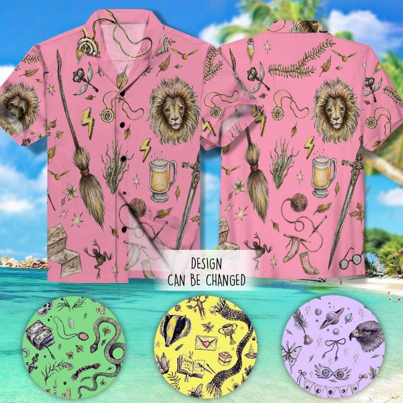 HP House - Personalized All Over Print Hawaiian Shirt - Movie BANNERHAWAIISHIRT-min.jpg