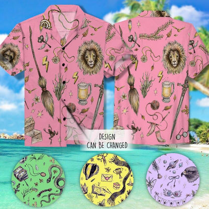 HP House - Personalized All Over Print Hawaiian Shirt - Movie BANNERHAWAIISHIRT-min.jpg