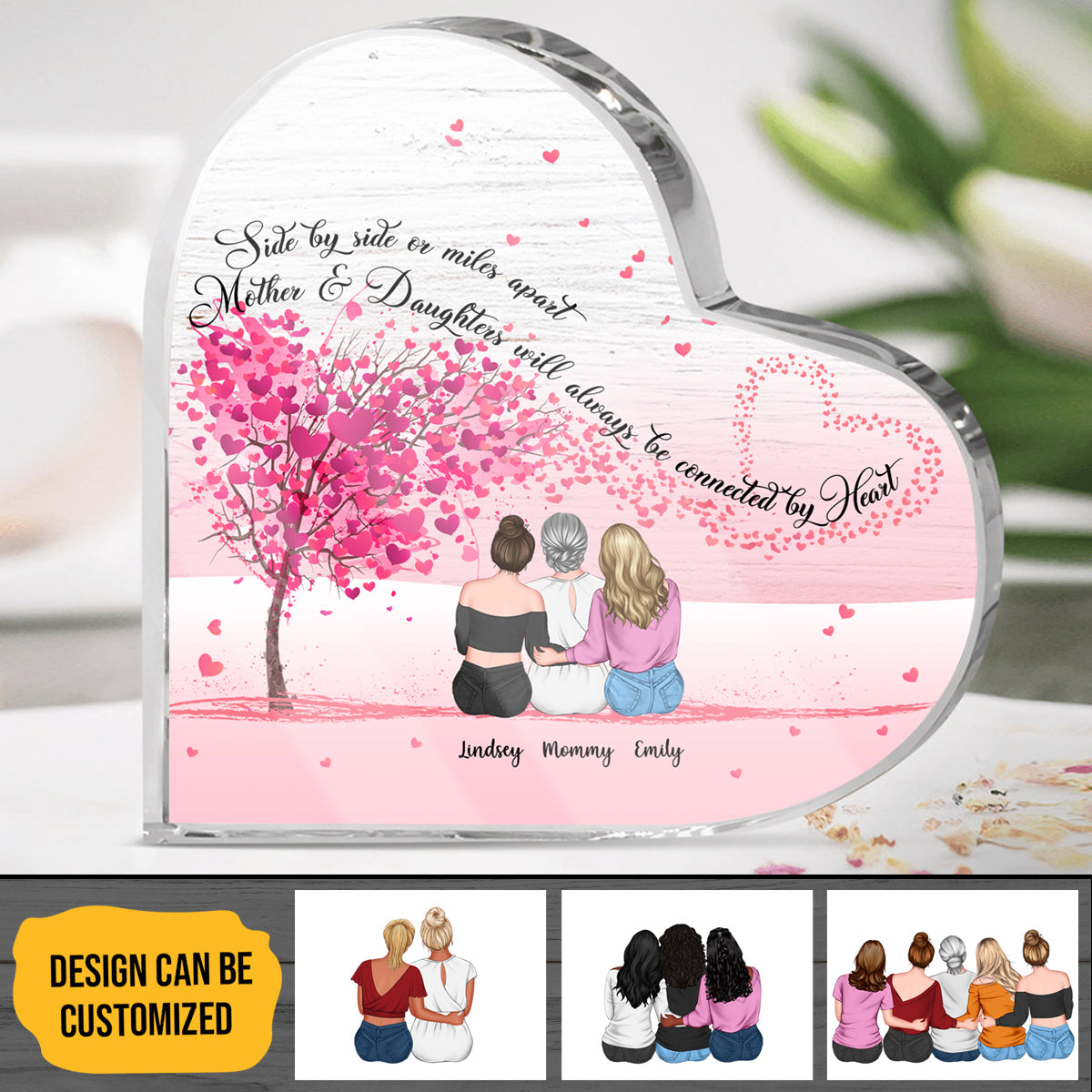 Mother & Daughters Forever Linked Together - Personalized Heart Shaped Acrylic Plaque - Mother's day Gift BANNER_1_49e3d199-6ed2-4f1d-b4bc-bf12e9a95896.jpg