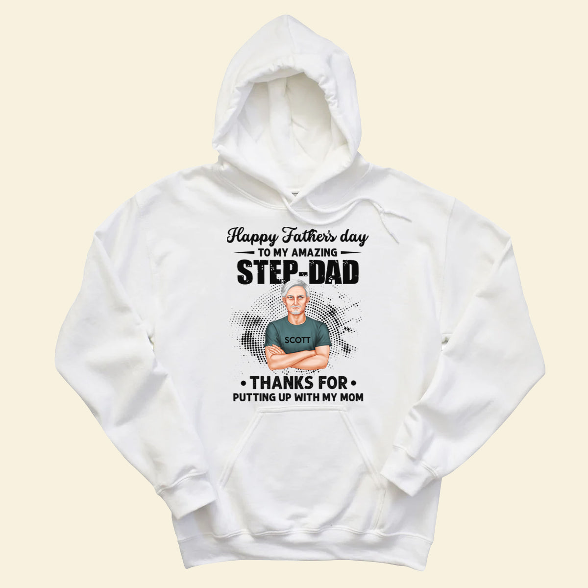 Happy Father's Day To My Amazing Step Dad - Personalized Apparel - Gift For Father, Bonus Dad, Step Dad, Father's Day BANNER_1_e793ec02-0fa4-4dee-a2d1-d1bede92cd9a.jpg