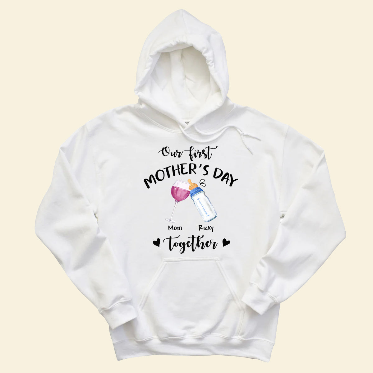 Our First Mother's Day Together - Personalized Apparel - Gift For New Mom, First Time Mom, Mother's Day BANNER_2_03a1a762-3114-4bf4-8e78-d741d9e03568.jpg