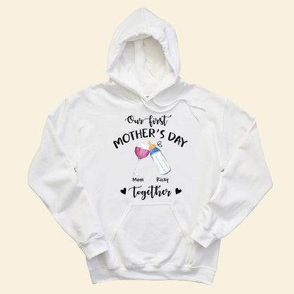 Our First Mother's Day Together - Personalized Apparel - Gift For New Mom, First Time Mom, Mother's Day BANNER_2_03a1a762-3114-4bf4-8e78-d741d9e03568.jpg