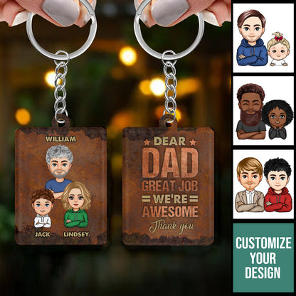 Dear Dad Great Job - Personalized Acrylic Keychain - Gift For Father, Grandpa BANNER_2_76b47be2-c9c3-45b6-9058-e6adf8aab483.jpg