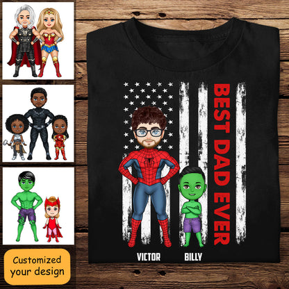 Best Dad Ever Superheroes - Personalized Apparel - Funny, Loving Gift For Dad, Father, Daddy, Father's Day BANNER_2_e356045c-f611-48c4-8ee1-fc351ac9c647.jpg