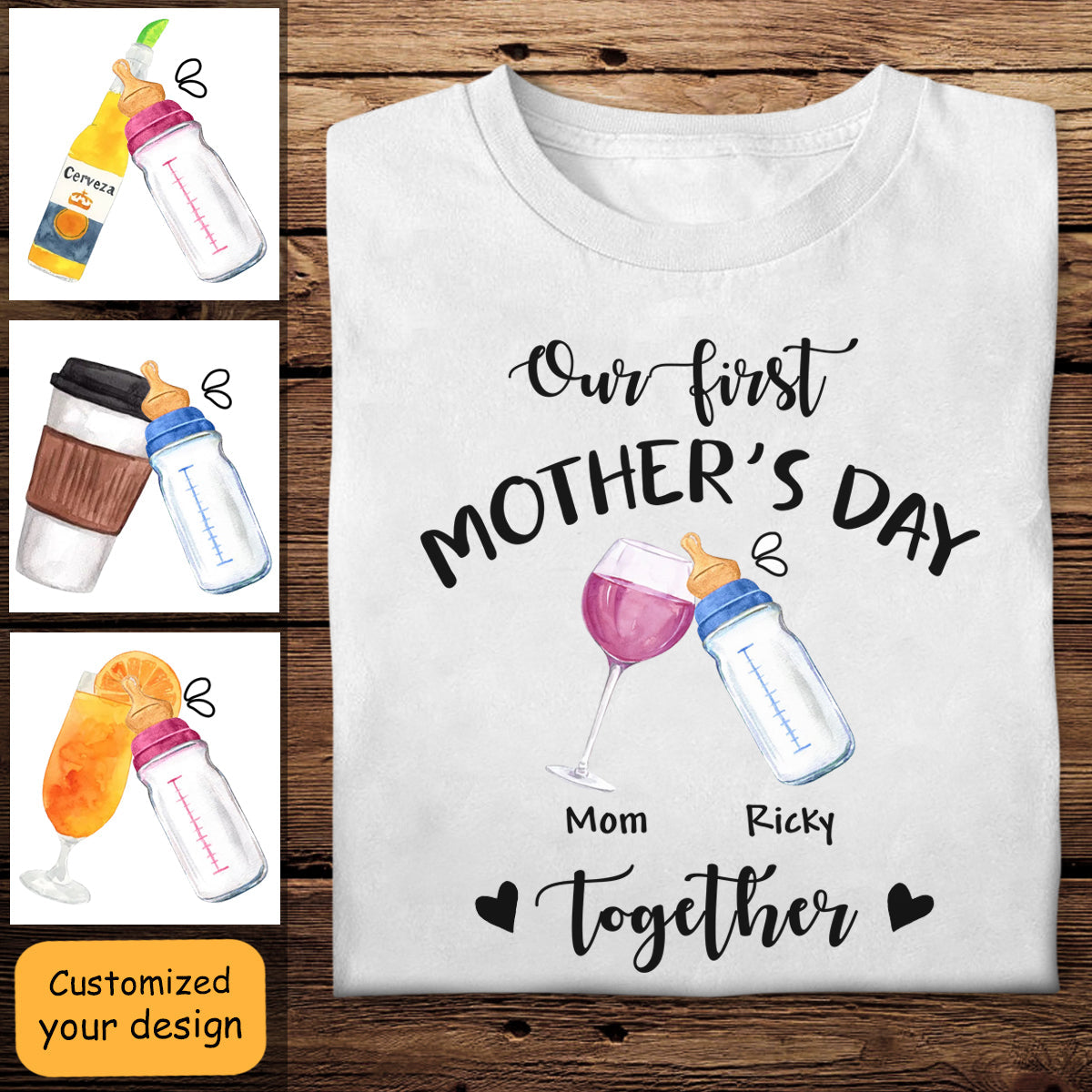 Our First Mother's Day Together - Personalized Apparel - Gift For New Mom, First Time Mom, Mother's Day BANNER_3_f5aa1c66-2355-478a-a087-facc7f8d8b36.jpg