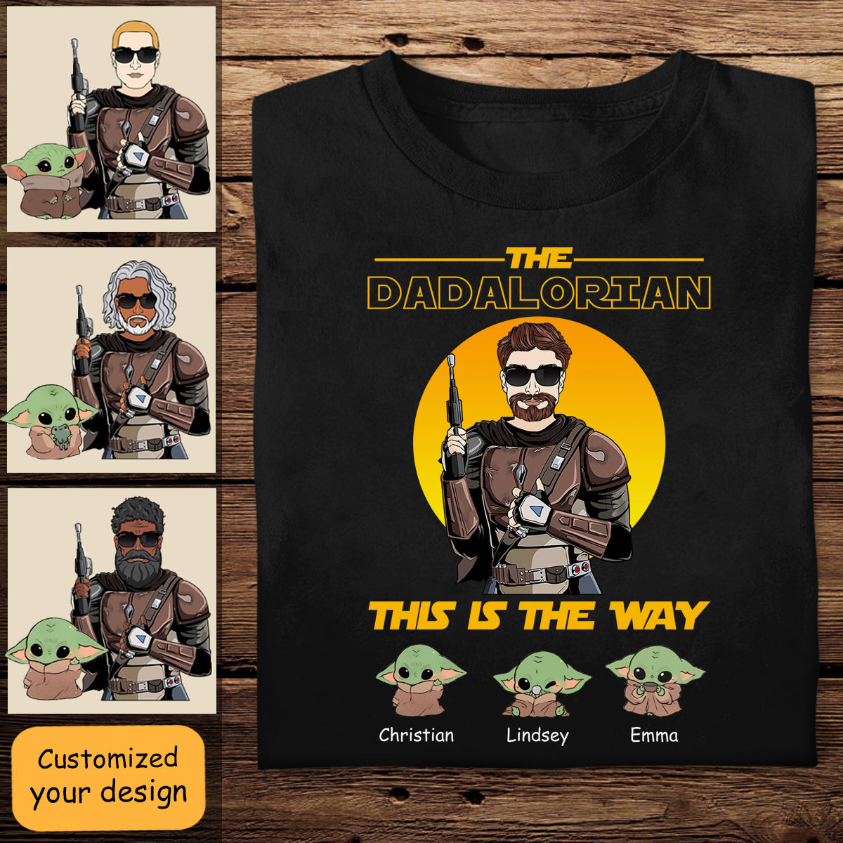 The Dadalorian This Is The Way - Personalized Apparel - Loving Gift For Father, Daddy, Father's Day, Birthday Gift BANNER_4_226516d3-6d65-4149-832b-8034122281be.jpg