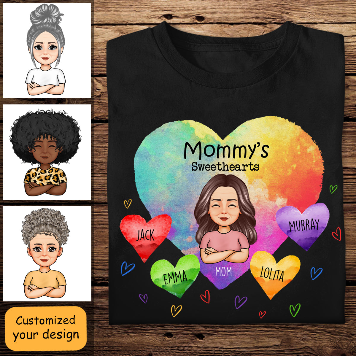 Mommy's Sweatheart - Personalized Apparel - Gift For Mother, Mommy, Grandma, Nana, Mother's Day BANNER_4_f951d39c-b255-4b7c-b2a0-d65cb9aeb205.jpg