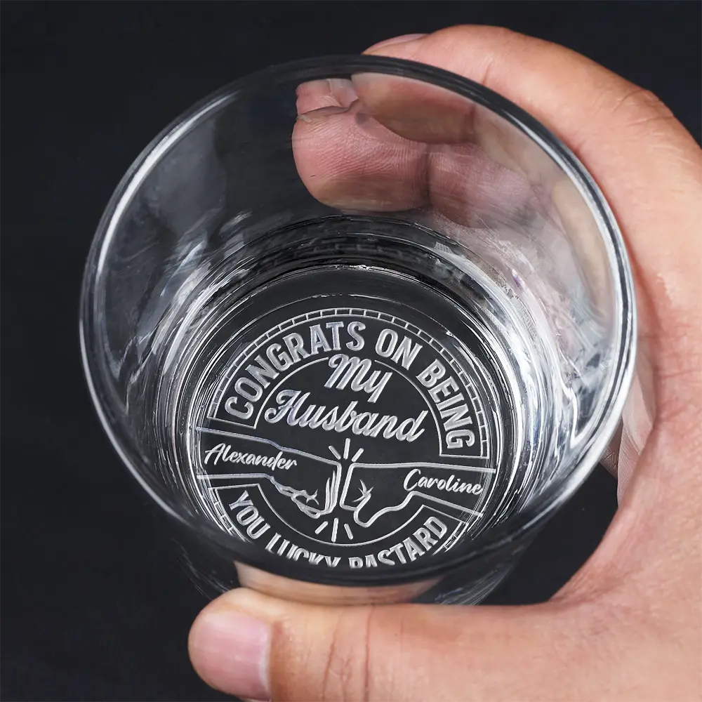 Congrats On Being My Brother You Lucky Man - Personalized Engraved Whiskey Glass BH151-HAL3108-MK-3_5000x_50e9840d-17fa-4e3b-8ece-9b3e6eb570e9.png