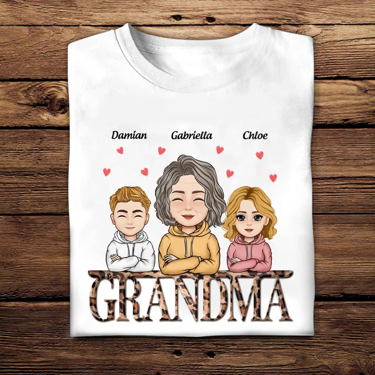 Leopard Grandma With Grandkids - Personalized Shirt - Mother's Day, Loving, Birthday Gift For Mother, Mom, Grandma Banner-2_9b49836b-4ecf-4497-ae83-7ffb90a29a38.jpg