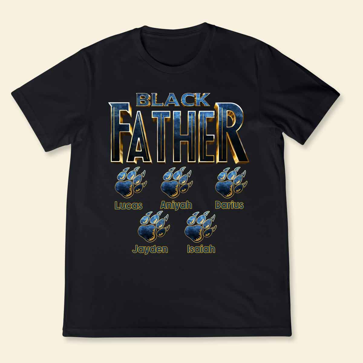 Panther Black Father - Personalized Apparel - Gift for Father Banner-2.jpg