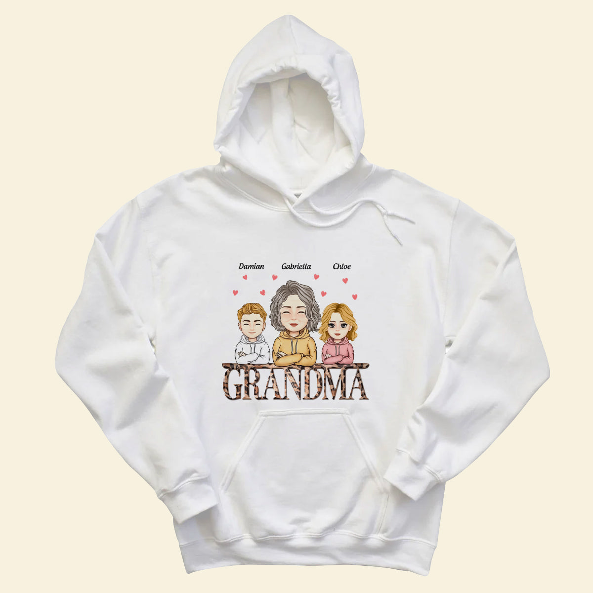Leopard Grandma With Grandkids - Personalized Shirt - Mother's Day, Loving, Birthday Gift For Mother, Mom, Grandma Banner-4_cf8126c1-44f6-4d1d-a50e-02207215e615.jpg