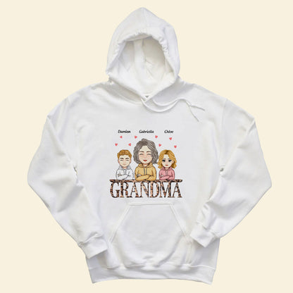Leopard Grandma With Grandkids - Personalized Shirt - Mother's Day, Loving, Birthday Gift For Mother, Mom, Grandma Banner-4_cf8126c1-44f6-4d1d-a50e-02207215e615.jpg