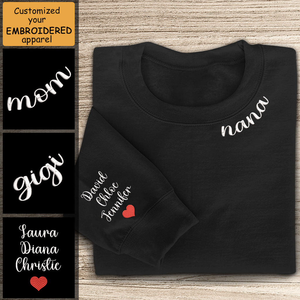 Mother and Kid Neck Sleeve Embroidered - Personalized Embroidered Apparel - Gift For Mother, Grandma Banner-Sweater-fb-Mother-and-Kid-Neck-Sleeve-Embroidered---Personalized-Embroidered-Apparel---Gift-For-Mother_-Grandma.jpg?v=1742187588