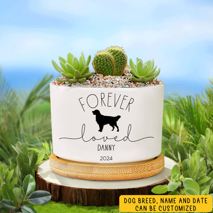 Custom Dog Breed Memorial Planter, Dog Memorial Plant Pot, Loss of Pet Gift, Personalized Gift Plant Pot, Loss of Dog,Pet Memorial Keepsake Banner-fb--Dog-Breed-Memorial-Planter.jpg