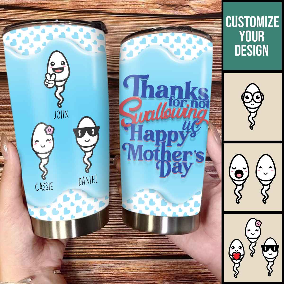 Thanks For Not Swallowing Us - Personalized Tumbler - Mother's Day, Funny, Birthday Gift For Mom, Mother, Wife Tumbler - Gift For Mom Banner-fb_3ab56634-9b1f-428a-822d-b32b40708c9a.jpg