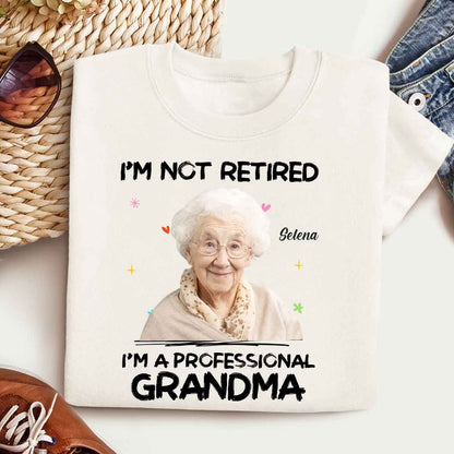 I m Not Retired I m A Professional Grandma Custom Photo - Personalized Shirt - Gift For Grandma, Mother's Day, Birthday Gift Banner-gg_026abdf0-3e16-4275-bfc2-bec21f40311f.jpg