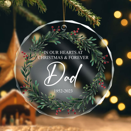 In Our Hearts Forever - Personalized Crystal Ornament - Memorial Christmas Gift Banner-gg_02998277-41c4-4a14-9444-f6c1930702a9.jpg