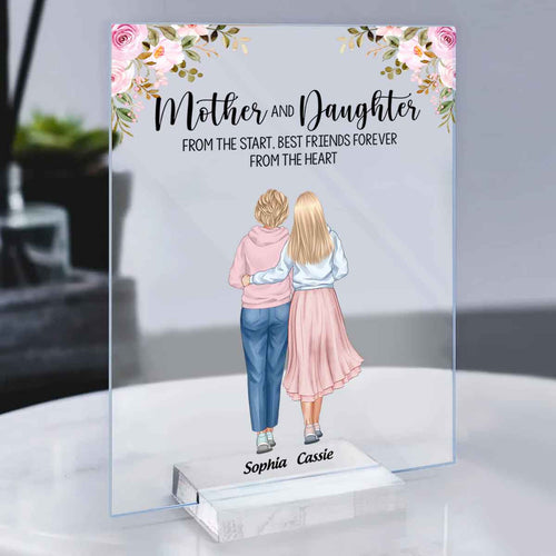 Because Of You We Are Who We Are - Personalized Acrylic Plaque - Gift For Mother, Mother's Day, Family Acrylic Plaque - Gift For Mom Banner-gg_3f734626-685c-4776-998c-b5159d91ee3e.jpg