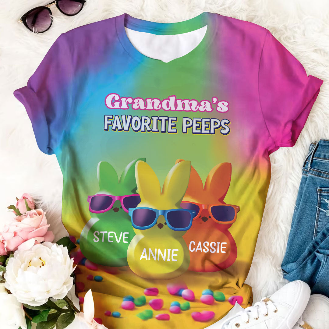 Grandma's Favorite Peeps Rainbow - Personalized Shirt - Gift For Grandma, Mother's Day Gift Banner-gg_715d8cea-2612-445d-b5d9-d88a2cf673b4.jpg