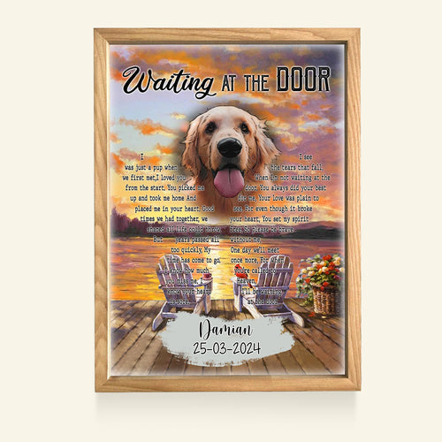 Personalized Dog Memorial Light Frame Canvas - I Was Just A Pup When We First Met - Memorial Gift For Dog Loss Banner1_130c579e-7509-40af-b56b-fb95ef6bd0d8.jpg