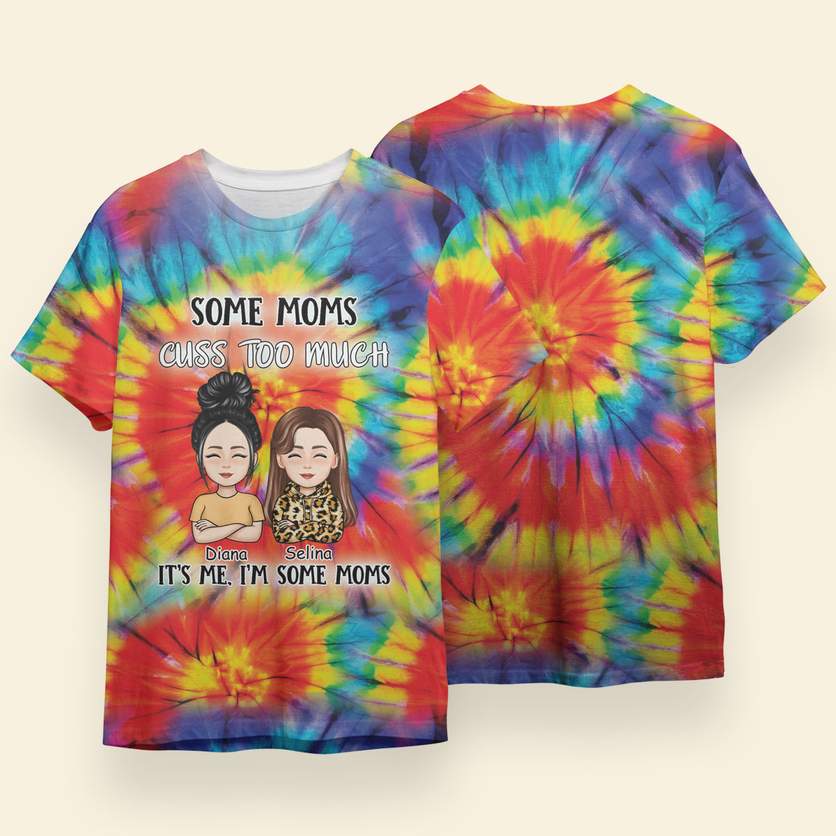 Some Moms Cuss To Much - Personalized 3D All Over Print Shirt - Gift For Mother, Mommy, Mum, Mother's Day Banner1_6c76a070-4769-4c1a-a159-b773aa0bb2e0.jpg